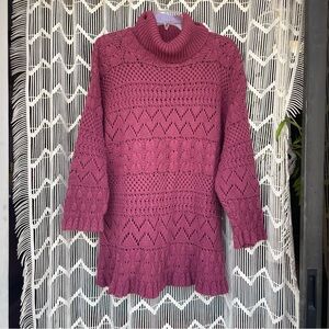 Vintage slouchy sweater dress/tunic